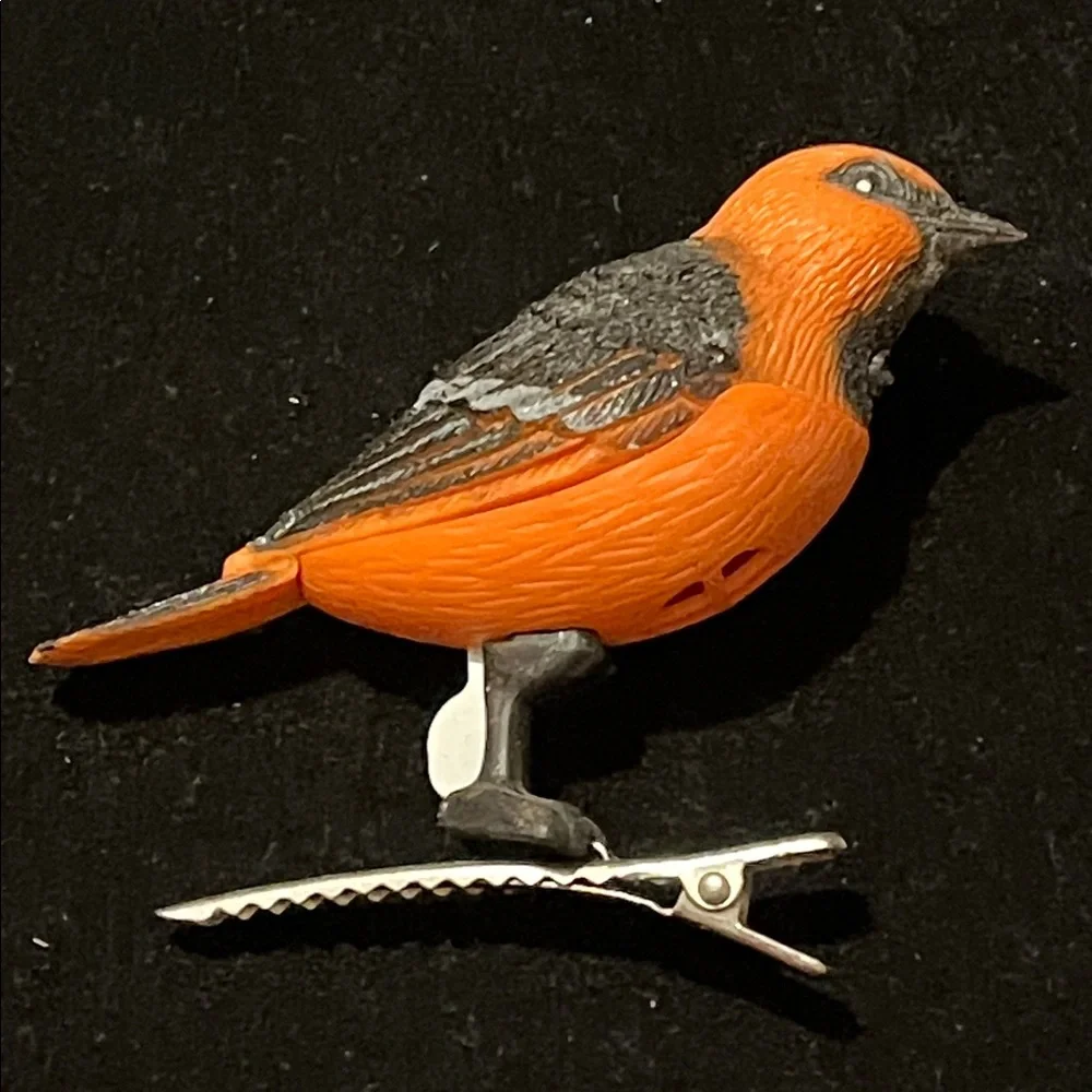 Colorful Bird Figurine Set for Pets
